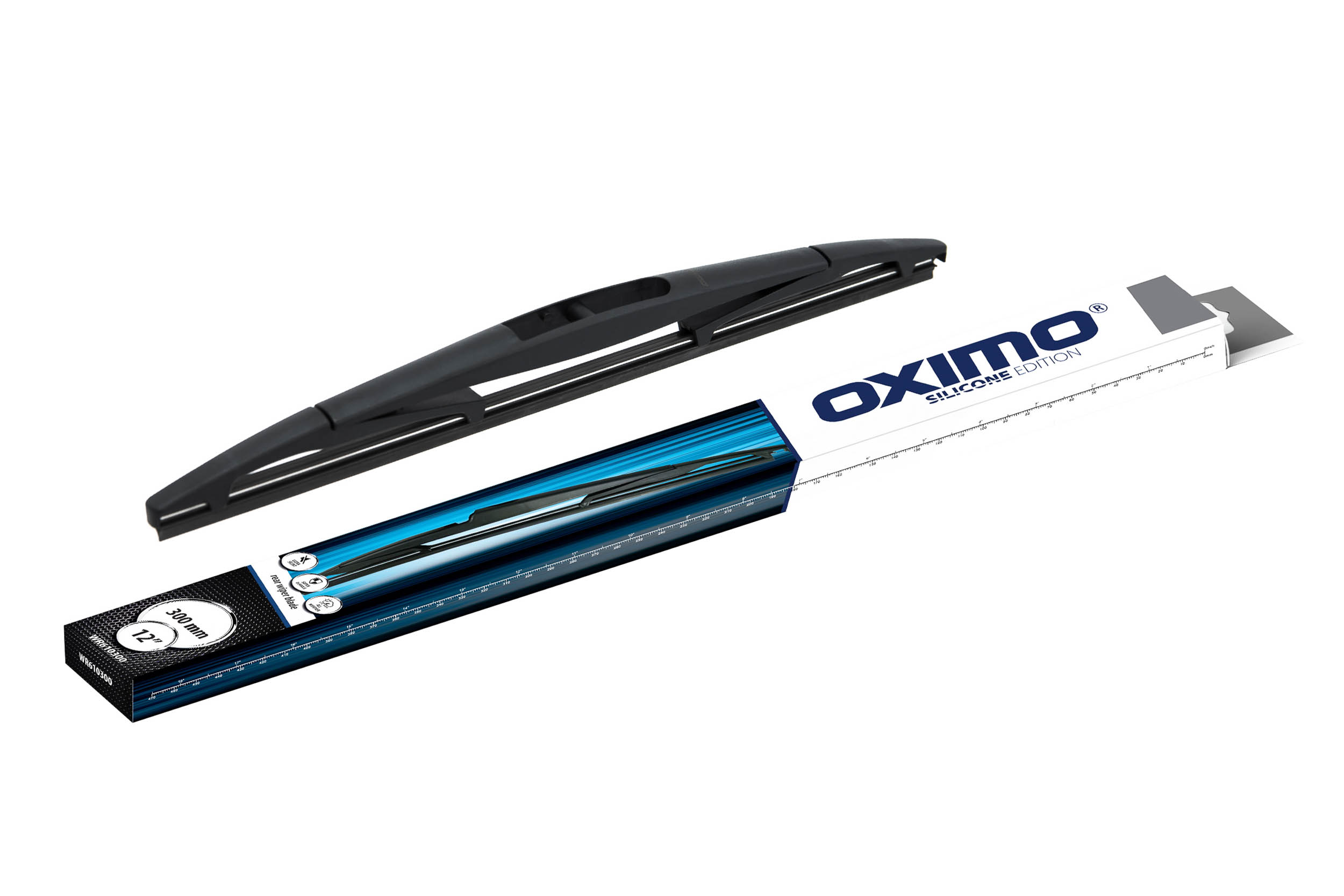 OXIMO WR610300 Hátsó silicon ablaktörlő lapát 300 mm